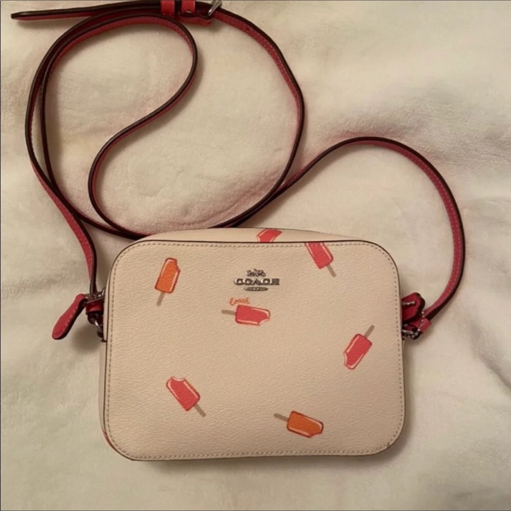 COACH Mini Camera Bag With Popsicle Print